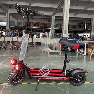 Trottinette électrique pliable robuste 11 pouces 2400W double moteur 48V en alliage d'aluminium pour adultes, capacité de charge 200 kg - Product Image 5