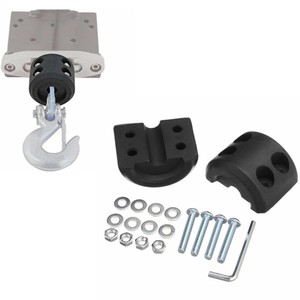 Gancho de Remolque de Aluminio de 4 Orificios Negro Universal para Modificación de Vehículos Todoterreno D2687 - Product Image 3