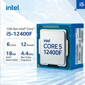 Pour processeur <span class=keywords><strong>Intel</strong></span> <span class=keywords><strong>Core</strong></span> <span class=keywords><strong>I5</strong></span>-<span class=keywords><strong>12400F</strong></span> 2,50 GHz 6 cœurs 12 threads LGA1700 Unité de traitement pour ordinateur de bureau sans carte graphique - Product Image 5