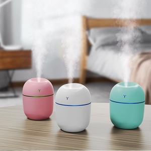 220ml Mini Ultrasonic Air Humidifier USB Aroma <b>Essential</b> Oil Diffuser for <b>Home</b> Car with LED Night Lamp Diffuser - Product Image 2