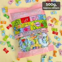 Groothandel Suiker Vrij Passievrucht Munt Tablet Snoep met Vitamine C 500g Zakjes Bolvormige Snack