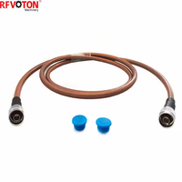 Fourniture d'usine N Type prise mâle vers N Type prise mâle pour RG393 RF Coax Pigtail Jumper câble d'extension assemblage