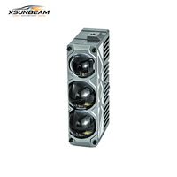 Lumière de calandre à trois yeux CNC de qualité supérieure, 10000LM, 6500K, étanche IP67, certifiée CE, 9V-60V pour voitures