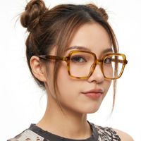 Gafas de Sol de Acetato con Diseño de Logotipo Personalizado, Montura de Gafas Ópticas de Acetato para Mujer