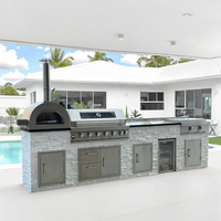 Armoires de cuisine modulaires modernes Ensemble de conceptions personnalisées Armoire de cuisine en gros Fabricants de meubles Armoire personnalisée Armoire de bar à vin