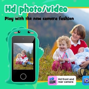 A10 Children's Dinosaur Phone Emerald Green Music <b>Camera</b> Toy For Kids Age 2-4 Years Multifunctional Gift - Product Image 2