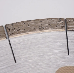 Hoja de sierra de diamante circular segmentada de acero cerámico TGS para corte de azulejos de mármol de <span class=keywords><strong>granito</strong></span> soldado con láser prensado en caliente OEM caliente - Product Image 5