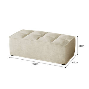 Venta al por mayor, tumbona de interior, bolsas de frijoles con almohada, cojín, <span class=keywords><strong>puff</strong></span> de lino, bolsa de frijoles, sofá <span class=keywords><strong>sin</strong></span> <span class=keywords><strong>relleno</strong></span> - Product Image 4