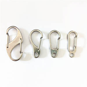 ห่วงคาราไบเนอร์ขนาดเล็กพวงกุญแจสเตนเลสสตีล304 50มม. - Product Image 6