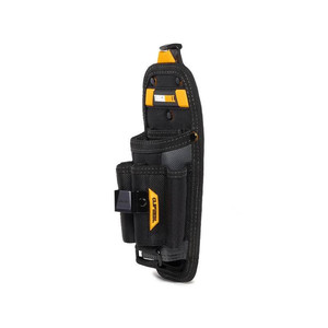 Bolsa de Herramientas Multifuncional para Técnicos, 6 Bolsillos con Cierre de Cremallera, Negra, Hecha de Poliéster Resistente - Product Image 5