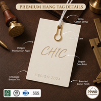Étiquettes suspendues personnalisées pour vêtements, prix d'usine en Chine, faible MOQ, étiquettes en relief pour vêtements, étiquettes personnalisées pour vêtements