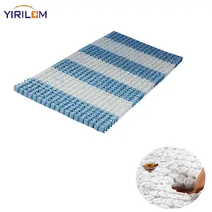 Groothandel Oem King Queen Size Natuurlijke Latex Traagschuim Oprollen In Een Box Hotel Matras Pocket Spring