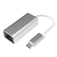 Adaptador de Red USB a Ethernet LAN 100/1000 Mbps RJ45 Compatible con Laptop, Mac Book, Surface, Windows, XP, Mac/Linux
