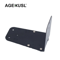 AGEKUSL Support avant de vélo en alliage d'aluminium pour Brompton 3Sixty Porte-vélo pliable Panier avant pour le transport