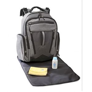 Free sample Customized Stylish and Sturdy Nappy <b>Bags</b> <b>Large</b> Tote <b>Bag</b> with <b>Changing</b> Pad for Mothers with Strap Diaper <b>Bags</b> - Product Image 1