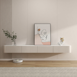 Mobili per Ufficio Domestico, Mobili per <span class=keywords><strong>Soggiorno</strong></span>, Mobili TV Moderni, <span class=keywords><strong>Tavolo</strong></span> Porta TV All'ingrosso <span class=keywords><strong>con</strong></span> Scaffale Contenitore, Consolle in Legno da <span class=keywords><strong>Parete</strong></span> - Product Image 3