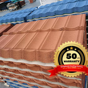 Feuille de couverture de toit Prix de gros <span class=keywords><strong>Tuiles</strong></span> Prix des matériaux de construction Lubumbashi Kinshasa <span class=keywords><strong>Tuiles</strong></span> revêtues de pierre - Product Image 5