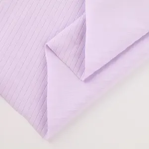 Drop Needle Heavy Knit Jersey 100 Cotton Rib Fabric
