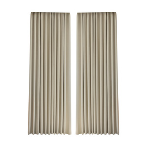 Rideau occultant ultra-doux en chenille non translucide bloquant la lumière rouge, jacquard moderne épaissi pour salon - Product Image 5