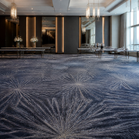 Moquette d'hôtel directement de l'usine, moquettes mur à mur en nylon Axminster à motifs, vente en gros pour projets hôteliers, OEM