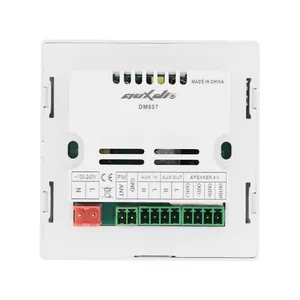 Panel de control de Audio para hogar inteligente, reproductor de música RJ45, RS485, BT, Wifi, montaje en pared, 4 pulgadas, Android