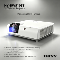 Projecteur laser 3LCD pour affichage publicitaire, 5200 lumens, courte focale, pour salons professionnels et lancement de produits