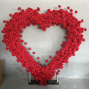 ซุ้มดอกไม้งานแต่งงาน A-HOA032 ขายส่ง ฉากหลังซุ้มดอกไม้รูปแตร จัดดอกไม้ประดิษฐ์สำหรับตกแต่งงานแต่งงาน - Product Image 4