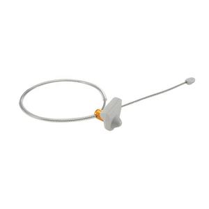 100 Etiquetas Rígidas Antirrobo E-Bit AM-N17G EAS AM de 58kHz con Cable de Acero de 52cm para Tiendas de Maternidad y Bebés - Product Image 6