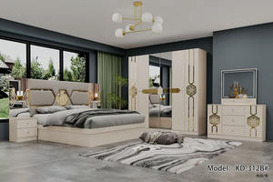 Lit king size économique en bois ensembles de <span class=keywords><strong>chambre</strong></span> à coucher complets <span class=keywords><strong>chambre</strong></span> double <span class=keywords><strong>adulte</strong></span> cadre en bois complet ensemble de meubles de <span class=keywords><strong>chambre</strong></span> à coucher <span class=keywords><strong>moderne</strong></span> - Product Image 4