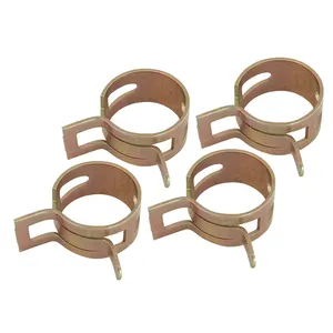 Colliers de serrage personnalisés en acier zingué Pince à ressort pour tuyau d'arrosage automobile Pince de serrage pour pièces de voiture