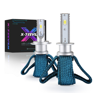 X-7SEVEN XF3 Fanless LED fari con <span class=keywords><strong>Decoder</strong></span> di alta qualità faro LED H1 H3 H4 H7 <span class=keywords><strong>H11</strong></span> 9005 9006 lampadina LED - Product Image 1