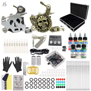 Berlin Complete Tattoo Kit Professional 2 Machine Manufacturer Kit