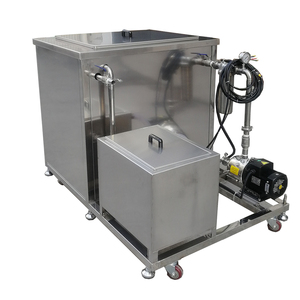 Nettoyeur à ultrasons 2400W 175L, <span class=keywords><strong>bain</strong></span> vibrant à ultrasons avec système de filtration d'huile pour le nettoyage des pièces de moteur DPF - Product Image 5