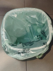 Sacs poubelles à cordon de serrage, sacs poubelles résistants, sacs en plastique épais anti-fuites pour usage domestique et en cuisine - Product Image 2