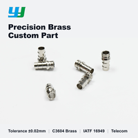 Écrou de couplage sur mesure en acier inoxydable usiné CNC, Ø ext. 9,0 mm, L 12,5 mm, écrou fileté non standard pour l'automobile