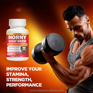 Complément de vitalité pour hommes adultes : Tongkat Ali, Racine de Maca, Herbe cornée de chèvre, Panax Ginseng, Ashwagandha, Tribulus Terrestris - Product Image 2