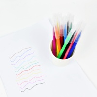 Ensemble de stylos marqueurs d'art à l'eau professionnels non toxiques de 6/12/24 couleurs pour artistes, enfants, dessin et peinture
