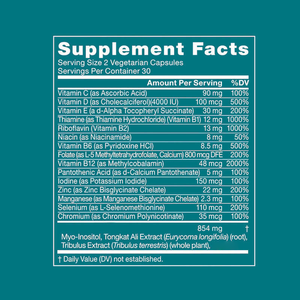 Capsules de supplément de fertilité haute puissance pour homme avec des herbes naturelles promouvoir la santé reproductive stimuler la fonction énergétique - Product Image 2