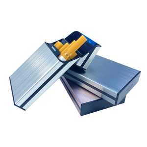 Hộp Đựng Thuốc Lá Hợp Kim Nhôm Theo Yêu Cầu HEMPACKA Với Nắp Lật Từ Tính Chắc Chắn - Product Image 1