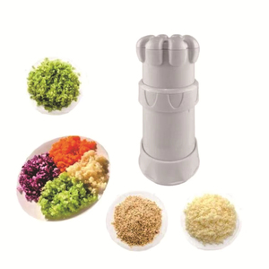 Mini Picador de Ajo Multifuncional de Plástico, Prensa y Triturador de Ajo Portátil para Cocina, Triturador de Ajo Doméstico - Product Image 3