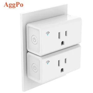 New design WIFI smart switch socket Intelligent switch Smart Alexa home tools phone remote control wifi power plug