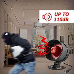 المنزل نظام إنذار أمان مع الباب ويندوز الاستشعار عالية ديسيبل لص فلاش بصوت عال المتحدث صفارات الإنذار - Product Image 6
