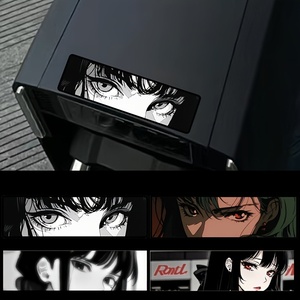 Xuanming 2-Piece b-sınıf paslanmaz çelik DIY iç aksesuarları kiti su geçirmez taşınabilir motosiklet Sticker yan Panel yakıt - Product Image 3