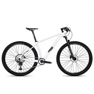 Bicicleta de Montaña Zhuite M5 de Fibra de Carbono, M6100-12 Velocidades, Frenos de Disco Hidráulicos, Horquilla de Aire, <span class=keywords><strong>Pedales</strong></span> Ordinarios para Cross-Country - Product Image 1