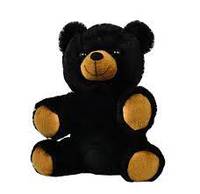 Ours en peluche noir animal en peluche personnalisé ours en peluche logo
