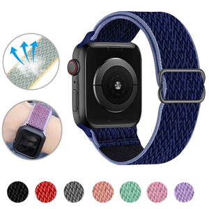 CAOWTAN correa de nailon ajustable para <span class=keywords><strong>Apple</strong></span> <span class=keywords><strong>Watch</strong></span> Band 41mm 45 44 40 38mm 42mm correa de nailon para IWatch <span class=keywords><strong>Series</strong></span> 8 Ultra <span class=keywords><strong>7</strong></span> <span class=keywords><strong>6</strong></span> 5 4 3 - Product Image 2