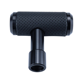 <b>Gear</b> Shift <b>Knob</b> Aircraft Joystick T-Handle Hammer Fit for at MT Car Shifter Aluminum Car Accessories - Product Image 4