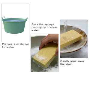 Éponge <span class=keywords><strong>magique</strong></span> PVA, bloc de <span class=keywords><strong>gomme</strong></span> à effacer, éponge de nettoyage en mousse haute densité pour la cuisine, la salle de bain, les murs, les carreaux, le lavage de voiture - Product Image 6