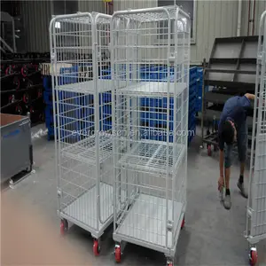Security Sides Customized Galvanized Steel Metal Roll Container