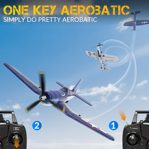 Avion télécommandé électronique Volantex <span class=keywords><strong>F4U</strong></span> <span class=keywords><strong>Corsair</strong></span> V2 4 canaux pour débutants avec stabilisateur gyroscopique 761-8B - Product Image 3